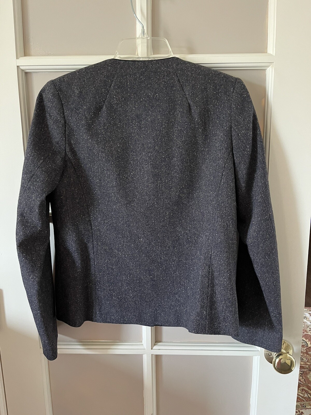 Vintage Pendleton Blazer Jacket Blue Flecked Twee… - image 2