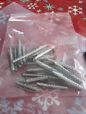 LOT 21 VTG HAIR CLIP ALUMINUM CURLERS ROLLERS Various Sizes