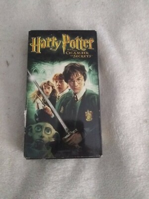 Harry Potter The Chamber Of Secrets VHS VCR Video Tape Movie Rupert Grint  Used 85392359134|