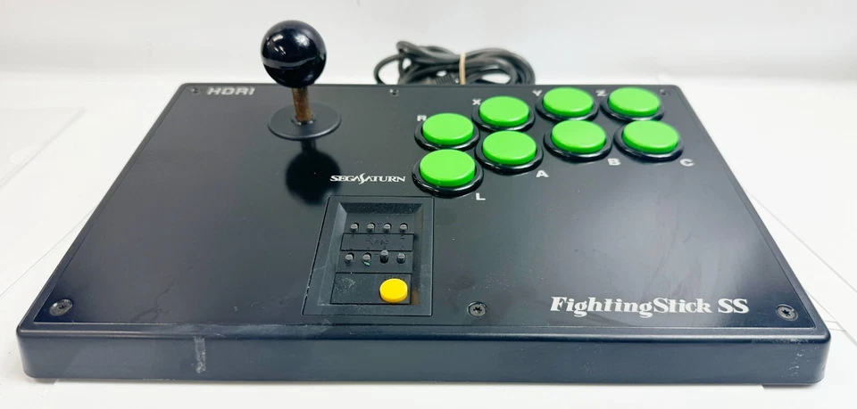 HORI Sega Saturn Fighting Stick SS HSS-07 - Japan Import, Arcade Controller - Image 2 of 4