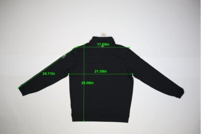 Peter Millar 1/4 Zip Pullover Knitwear Sweatshirt Black ME0EK40 