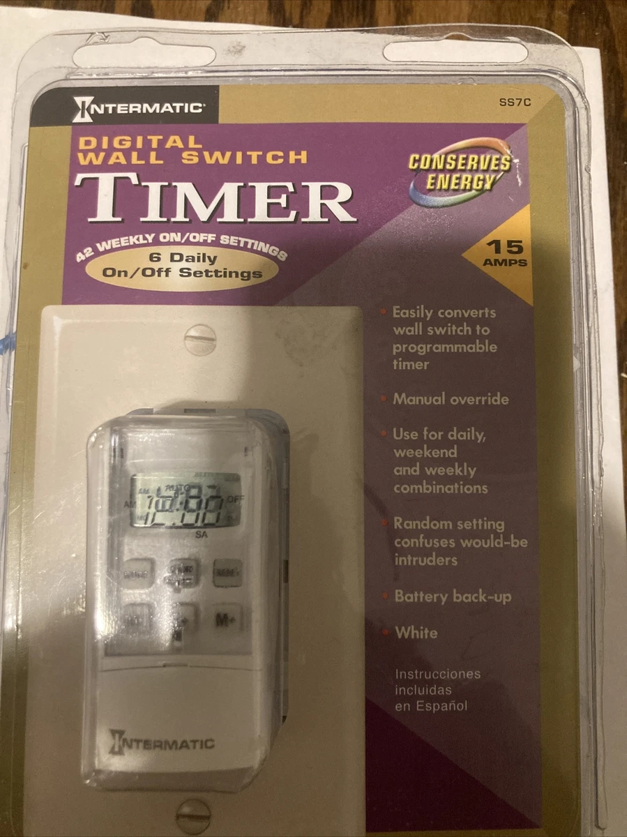 Intermatic Light Timer Ss7c Manual Shelly Lighting