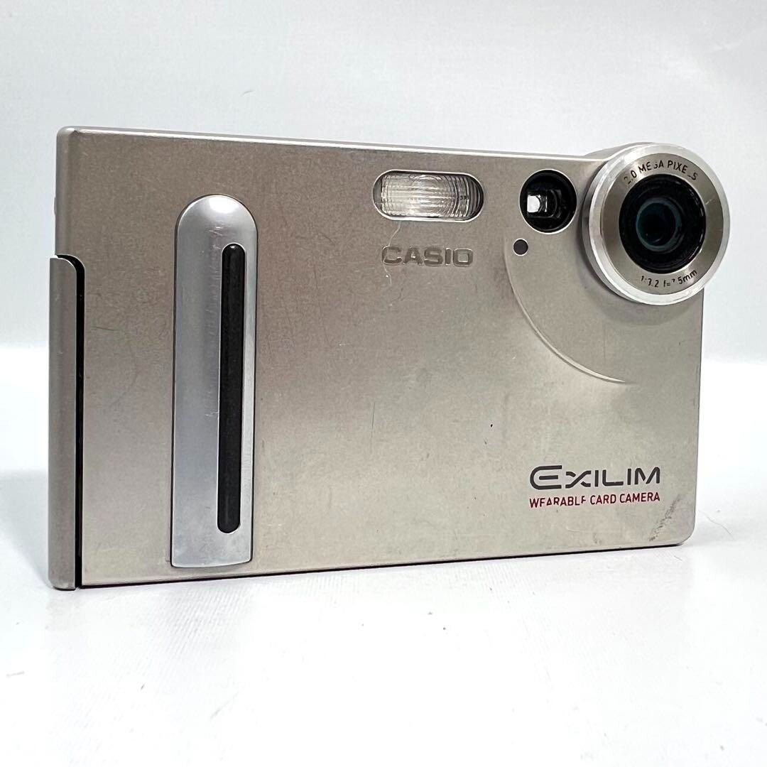 CASIO EXILIM EX-S2 シルバー CASIO EXILIM EX-S2 Silver Compact Digital Camera 2.0MP From
