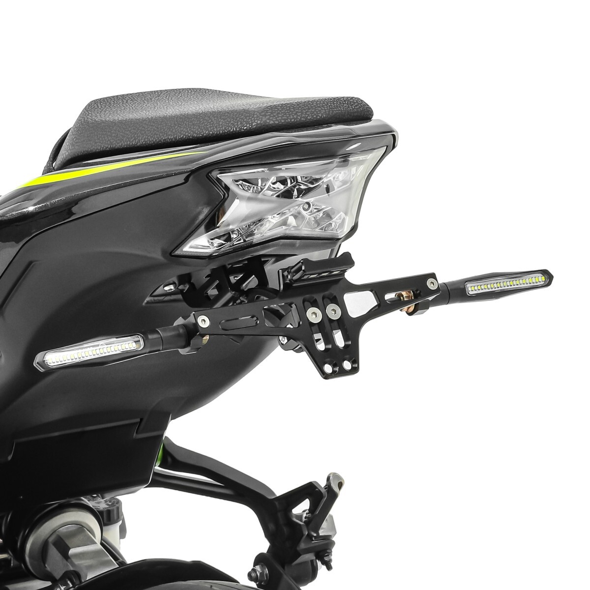 License plate holder turn signals for Kawasaki Z 900 650 NH4