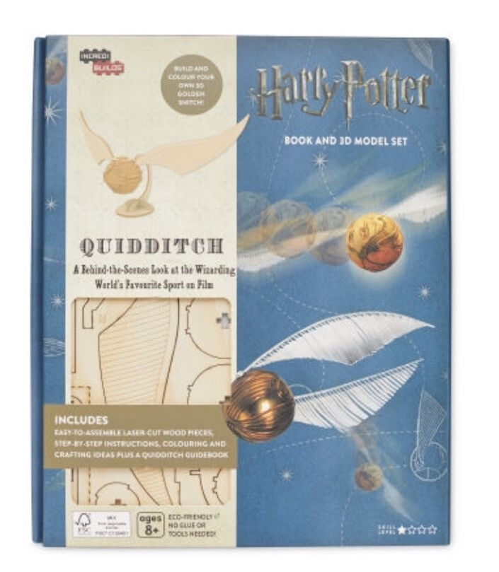 IncrediBuilds: Harry Potter: Quidditch Deluxe Book and Model Set, Revenson, Jody