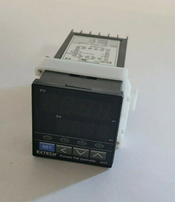 EXTECH 48VFL Process PID Controller 90- 240 VAC Relay Output 48VFL11/48VFL13 - Image 2 of 4