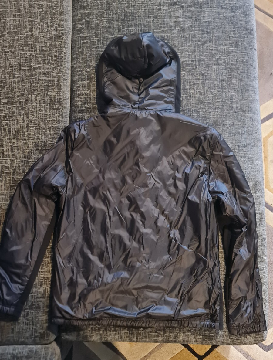 ジャケット・アウター MONCLER MAGLIA CARDIGAN C/ CARPUCCIO Moncler MAGLIA CARDIGAN C/CAPPUCCIO XL Black