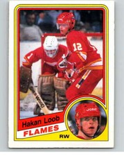 1984-85 O-Pee-Chee #229 Hakan Loob  RC Rookie Calgary Flames V64344