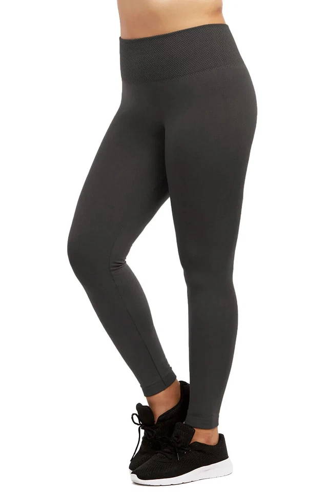ET TU DAMAS TALLE ALTO POLAR LEGGINGS TALLA GRANDE XL, 2XL (TX701XE) Color Azul Marino Foto 2 de 4