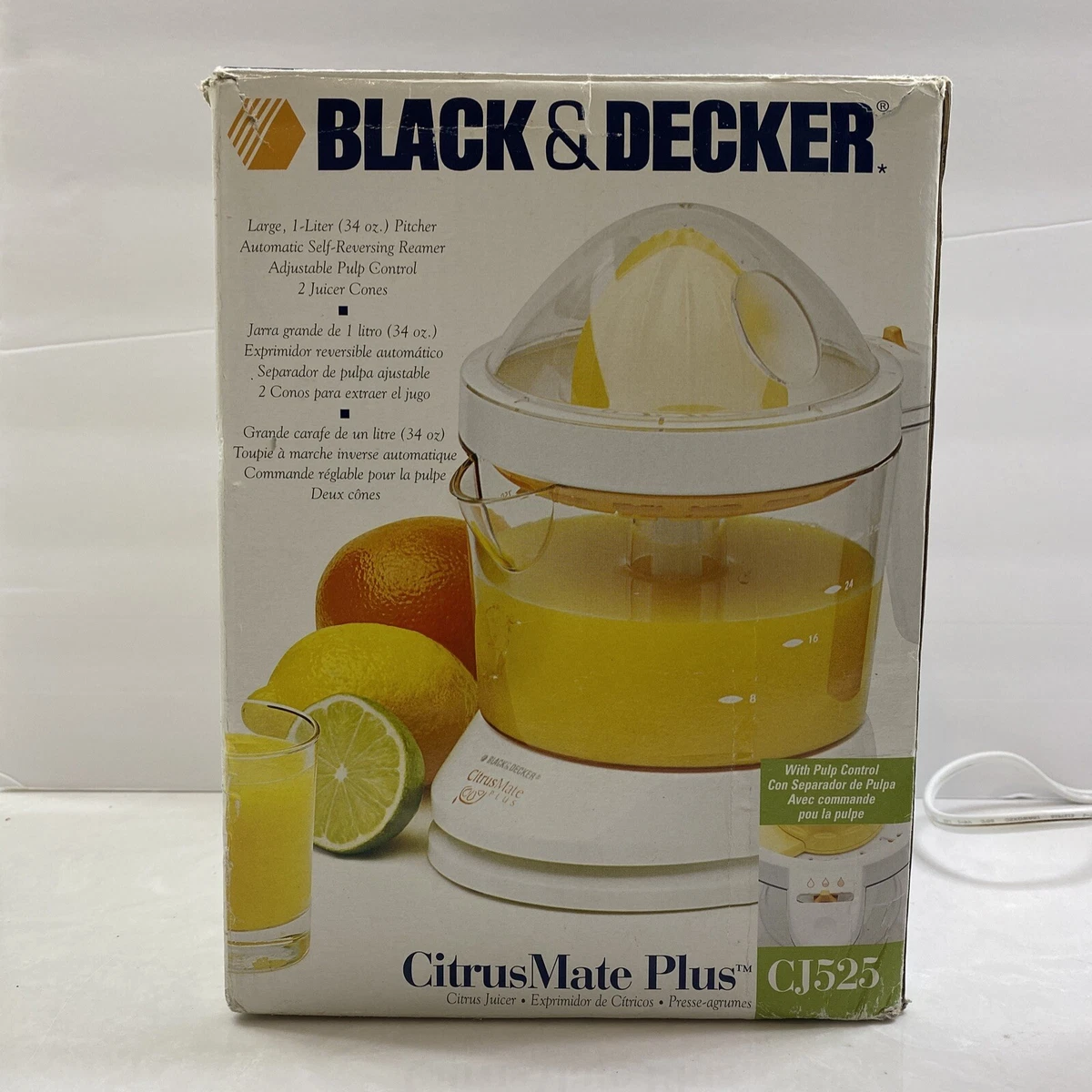 BLACK+DECKER 34-oz White Citrus Juicer in the Juicers department at