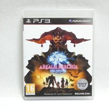 FINAL FANTASY XIV A REAL REBORN SONY PLAYSTATION 3 PS3 EDITION FR PAL COMPLET