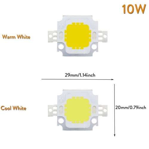 Bombilla Proyector LED Chip COB 10W 12V / 20W 30W 50W 70W 100W 24V-36V - Imagen 12 de 17