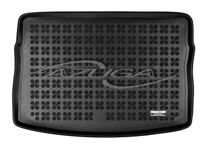 Antirutsch Gummi-Kofferraumwanne für VW Golf 7/Seat Leon ab 2012 oberer Boden
