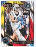 Adam Thielen 2024 Panini Select Red & Yellow Prizm Shock Club Level Carolina