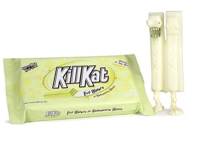 UNOPENED 2018 SDCC Andrew Bell Kill Kat 6'' Radioactive Glow in the Dark - fye