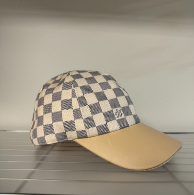 Authentic Louis Vuitton Damier Azur Cap