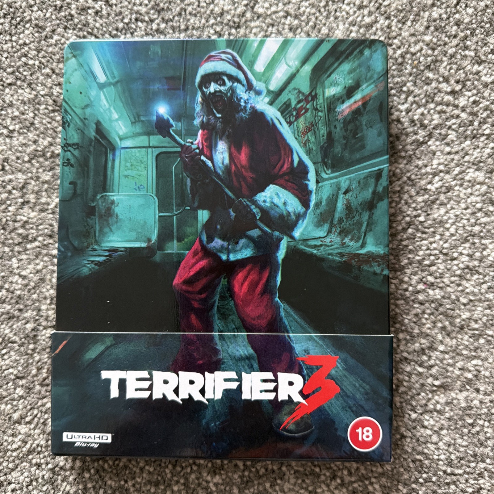 Terrifier 3 Steelbook Limited Edition [18] 4K UHD