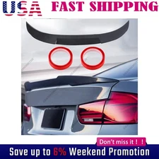 For BMW 328i 335i 330i Rear Spoiler Trunk Wing Carbon Fiber Style M3 F30 F35 CS