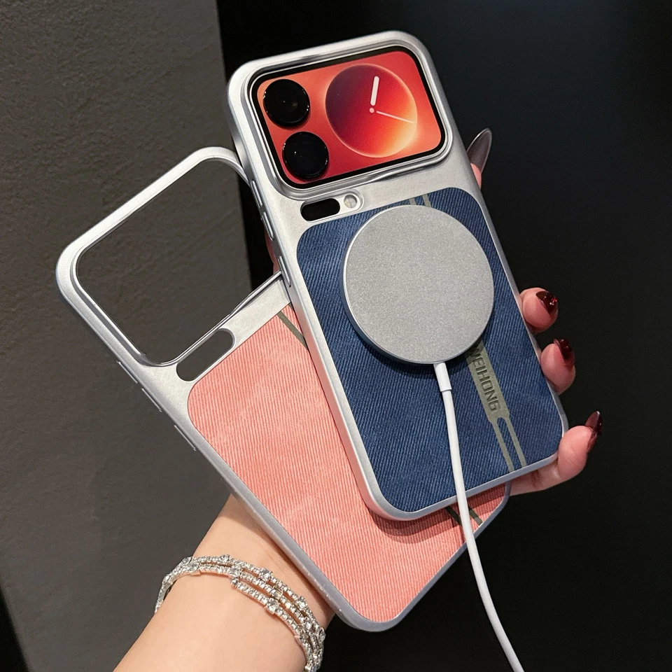 适用于小米 17 Pro /Max 手机壳混合布质无线充电保护套 — 第 4/4 张图片