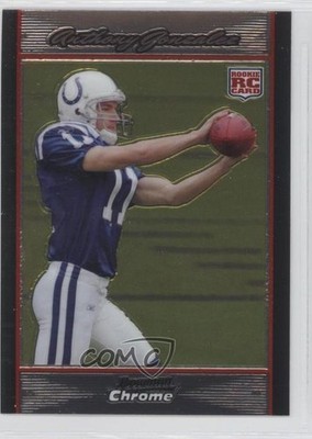 2007 Bowman Chrome Anthony Gonzalez #BC81 0c4