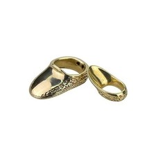 Archery Thumb Ring Handmade Brass Finger Protector Thumb Protector Ring 23#