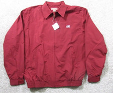 Vintage Pioneer Mens Jacket Red L Tall NWT Seed Farmer Lightweight Bi-Swing Logo