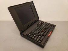 Vintage IBM Thinkpad 340 Type 2610 486-SLC2 50MHz 4MB 200MB DOS 6.22 Win3.11