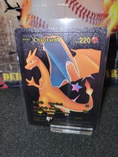Pokemon Charizard V 220HP Black Foil Fan Art Card 079/073 