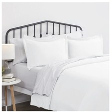 NEW Premium Ultra Soft 3 Piece Duvet Cover Set King/California King White Luxury