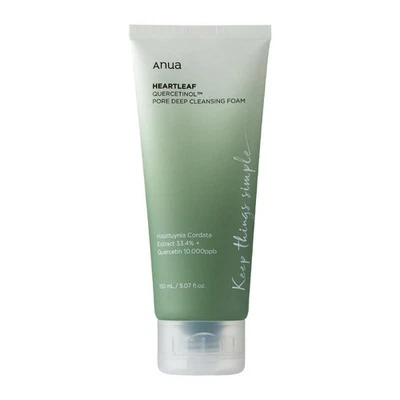 Anua Heartleaf Quercetinol Pore Deep Cleansing Foam, 150ml