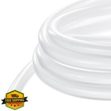 METALLIXITY Clear Silicone Tubing 1/2" ID x 9/16" OD x 10Ft High Temp Hose