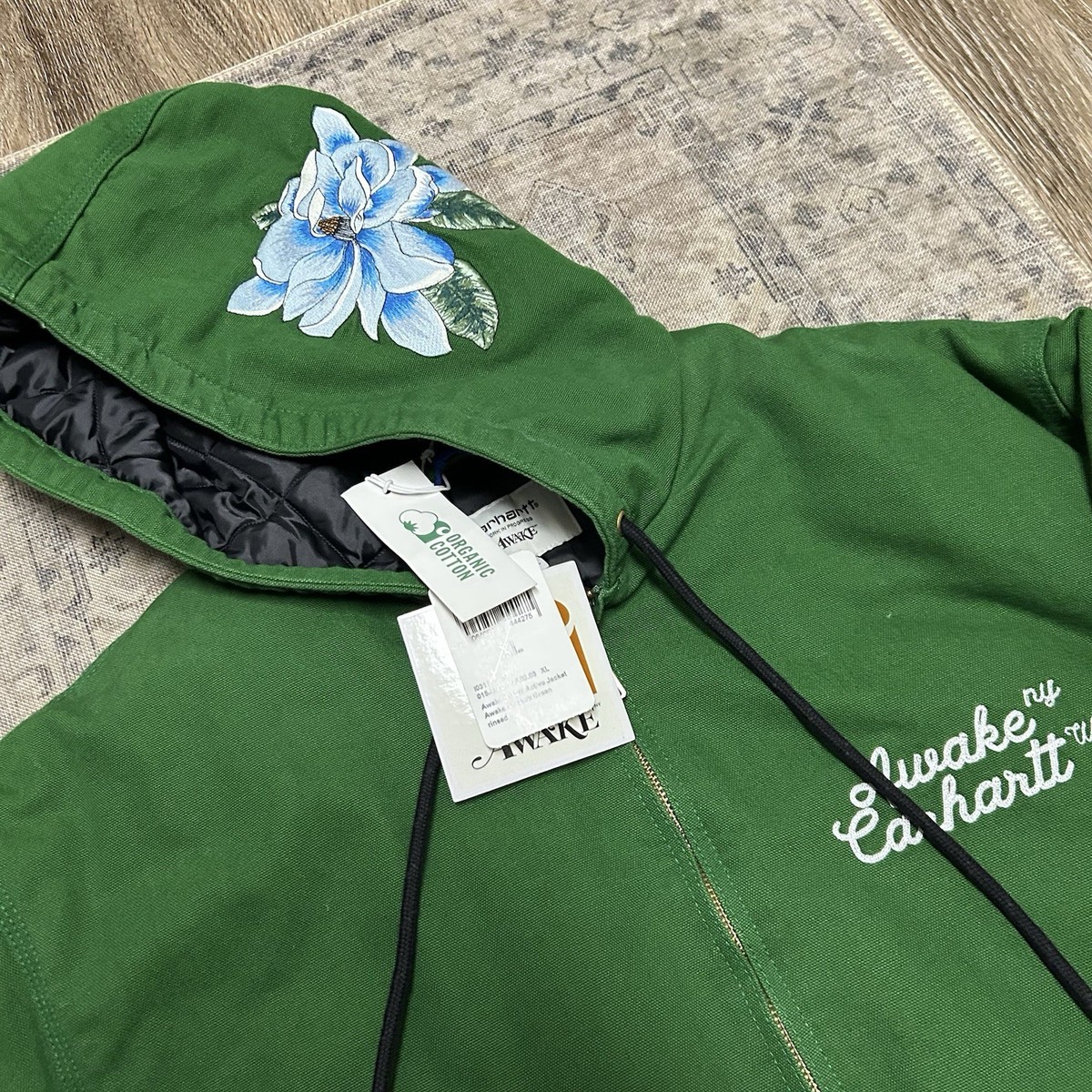 Carhartt WIP x Awake NY Flower Work Jacket - XL | eBay