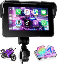 Motorrad Navi-Bildschirm 5" HD CarPlay & Android Auto Bluetooth IP68 wasserdicht
