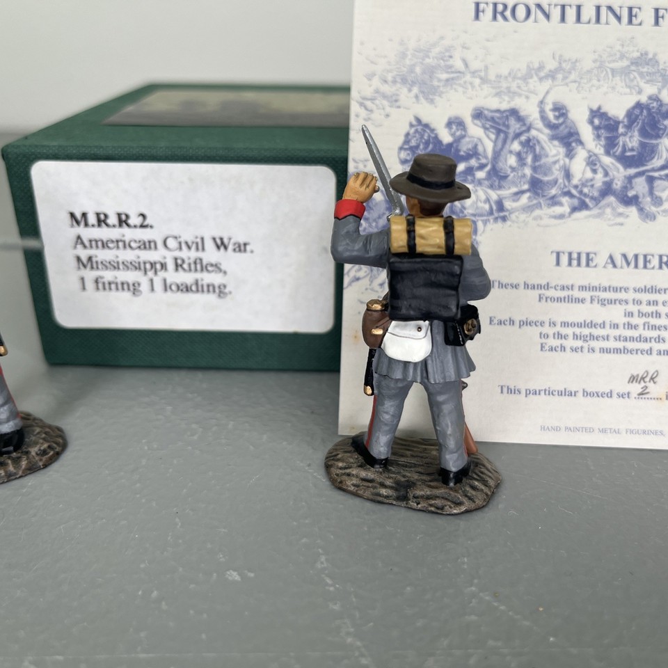 Frontline Figures ACW MRR2 Mississippi Rifles 1 Firing 1 Loading Civil ...