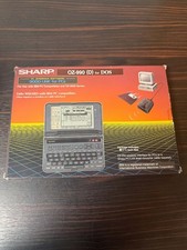 Sharp OZ990D Wizard PC Dos Link Software Very Good