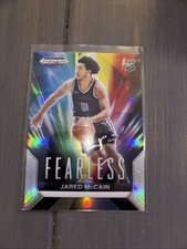 2024-25 Panini Prizm Draft Picks - Fearless Jared McCain #8 Silver Prizm (RC)