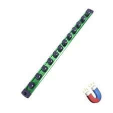 Magnetic Socket Holder Organizer Set:-Inch Drive Socket Trays Socket, 1/2 Green