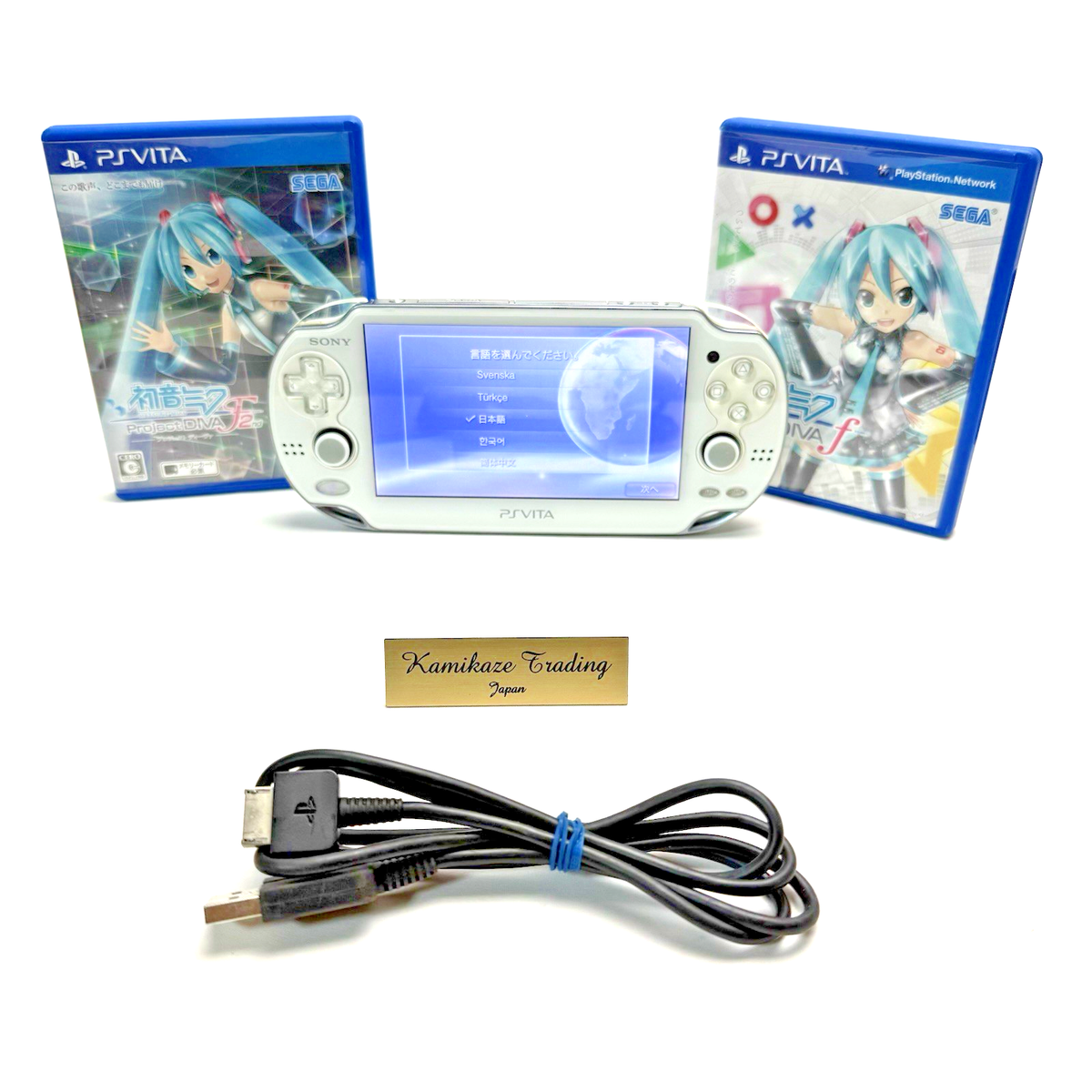 PS Vita Hatsune Miku Limited Edition PCHJ 10002 Console only PSV