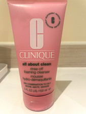 Clinique All About Clean Rinse-Off Foaming Cleanser Mousse 150ml, Unscented