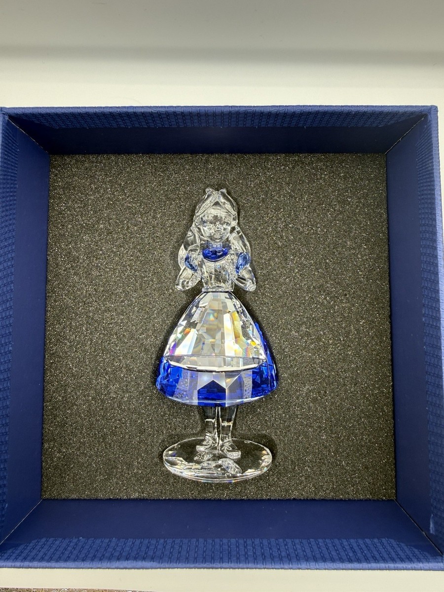 Swarovski Disney Alice In Wonderland Figurine 5135884 Crystal w