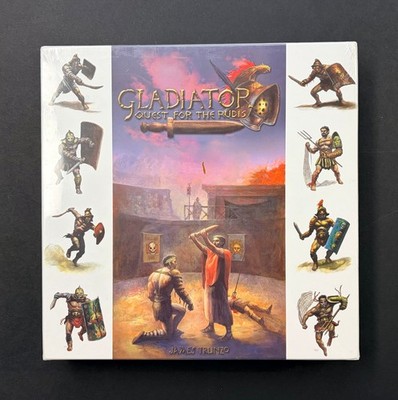 Gladiator Quest For The Rudis Board Game from Nocturnal NEW & SEALED