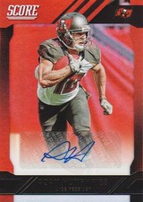 2019 Score Football Trading Card Signature AUTO #SI-AH Adam Humphries
