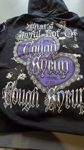 That's A Awful Lot Of Cough Sirup Valentinstag Hoodie by Desto Dubb Herren XL  - Bild 6 von 7