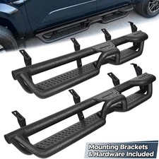 Two Raised Step Running Boards For 2024-2026 Toyota Tacoma Doublecrew Cab