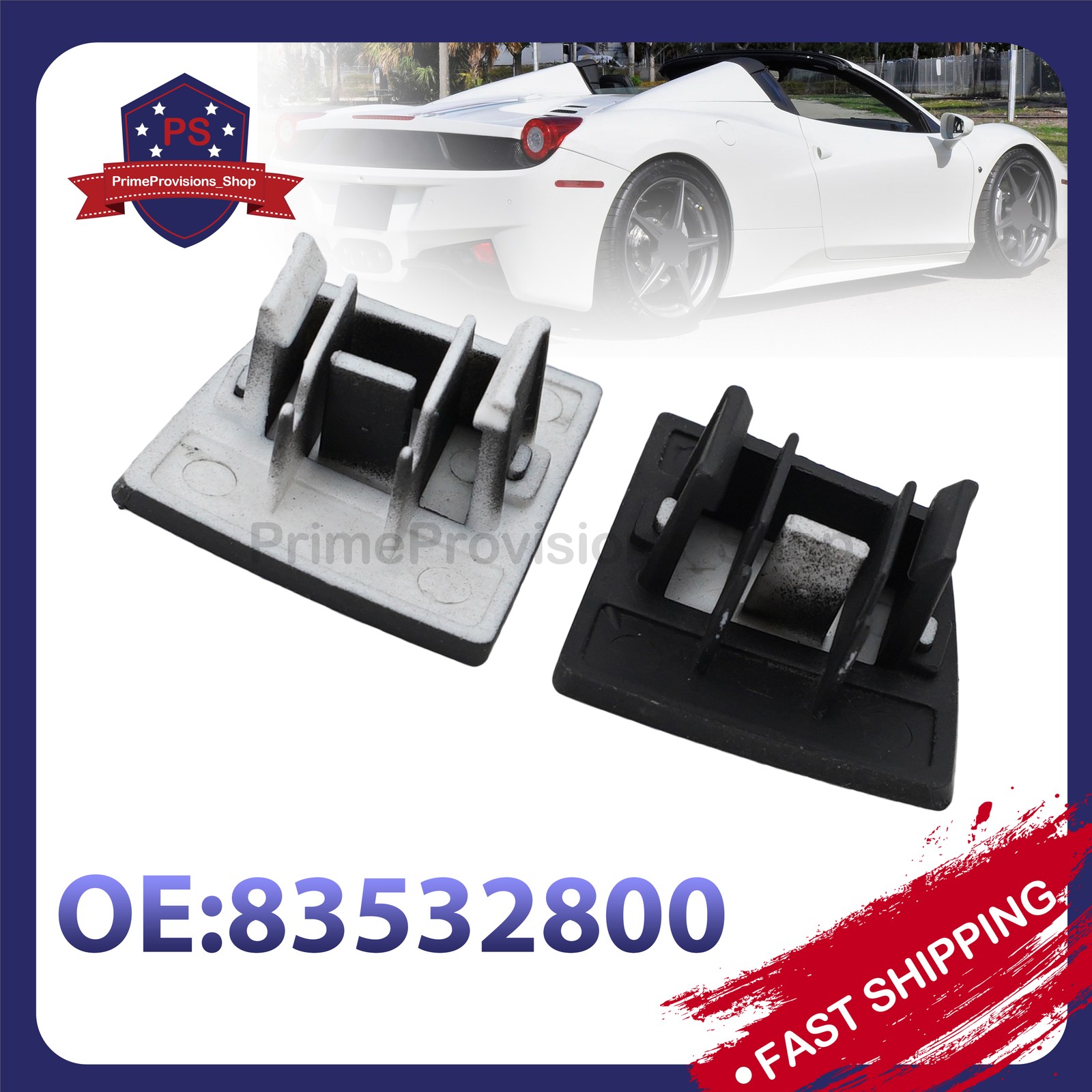 Ferrari 458 Spider 2015 Rear Window switches Set P/N 83532800