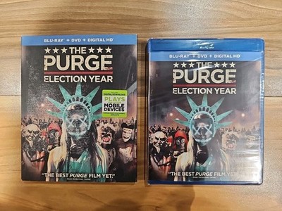 The Purge - Election Year , Blu-ray, brand new sealed With Damaged Slipcover 