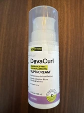 Deva Curl Fragrance-Free & Hypoallergenic SuperCream 5.1 oz