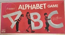 BOXED SCRABBLE ALPHABET GAME N0 15 VINTAGE 1972 SELCHOW & RIGHTER COMPLETE 