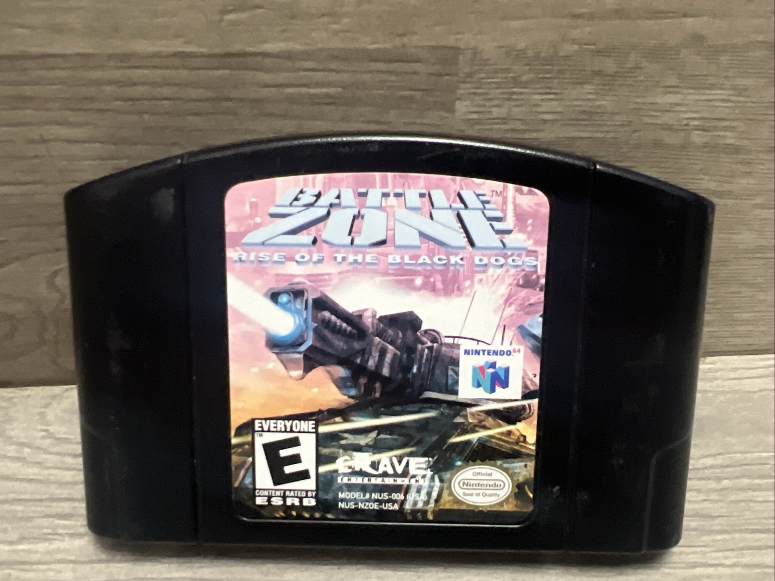 Battlezone: Rise of the Black Dogs (Nintendo 64) N64 Cartridge Only - Authentic