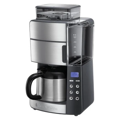 RUSSELL HOBBS Kaffeemaschine mit Mahlwerk Grind&Brew 25620-56 Thermo Timer 1000W - Bild 1 von 4